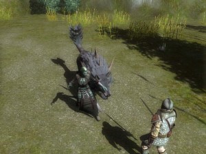 Killing some poor little thing